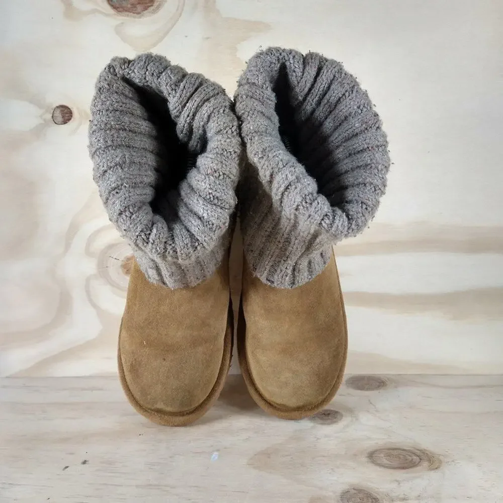 UGG Australia - ''Cambridge'' - Boots - Brown/Gray - Women's - 7 - S/N 1003175